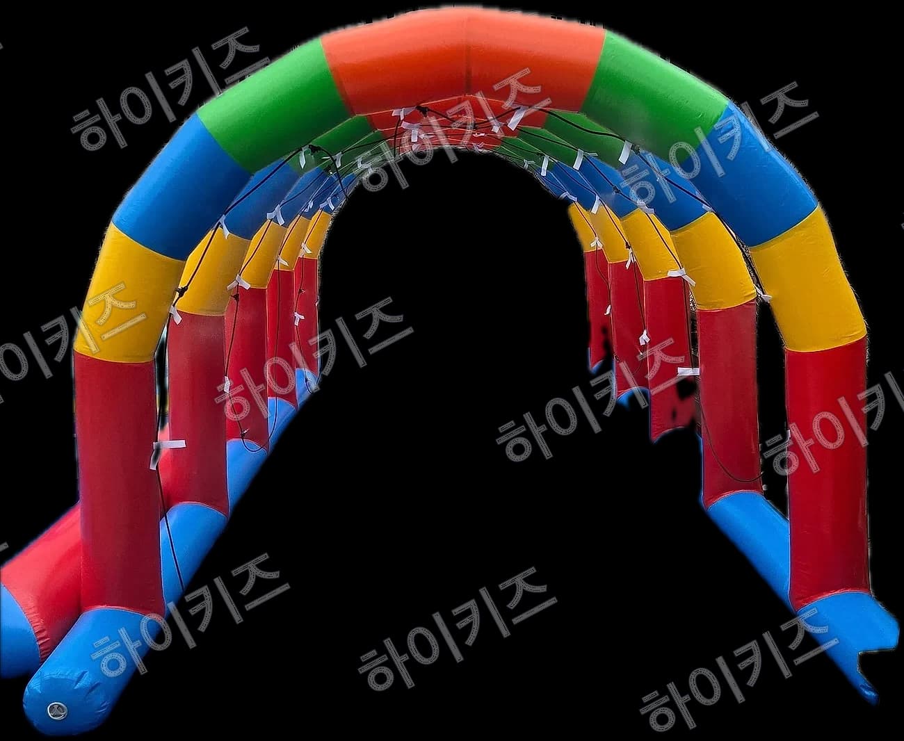 무지개 분수 터널